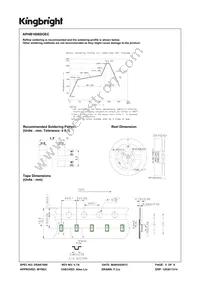 APHB1608SGEC Datasheet Page 5