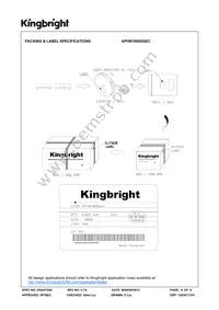 APHB1608SGEC Datasheet Page 6