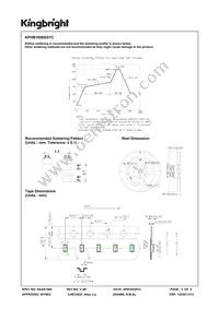 APHB1608SGYC Datasheet Page 5