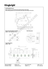 APHB1608ZGSYKJ3C Datasheet Page 5