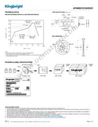 APHBM2012CGKSEKC Datasheet Page 4