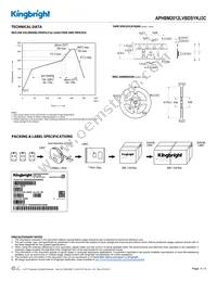 APHBM2012LVBDSYKJ3C Datasheet Page 4