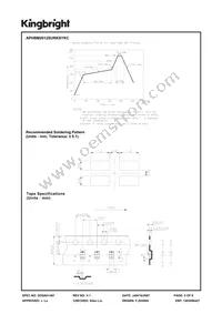 APHBM2012SURKSYKC Datasheet Page 5