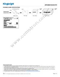 APHCM2012CGCK-F01 Datasheet Page 4