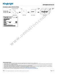 APHCM2012SYCK-F01 Datasheet Page 4
