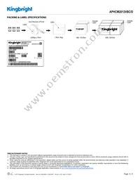 APHCM2012VBC/D Datasheet Page 4