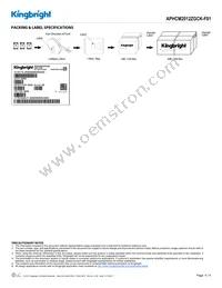 APHCM2012ZGCK-F01 Datasheet Page 4