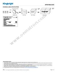 APHD1608LCGCK Datasheet Page 4