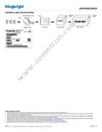 APHD1608LSURCK Datasheet Page 4