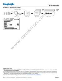 APHD1608LZGCK Datasheet Page 4