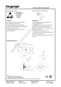 APHFT1612PBASURKVGAC Datasheet Cover