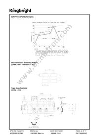 APHFT1612PBASURKVGAC Datasheet Page 6