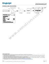 APHHS1005LSECK/J4-PF Datasheet Page 4