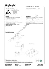 APHHS1005VGC/A Datasheet Cover