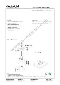 APL3015MGC-F01 Datasheet Cover