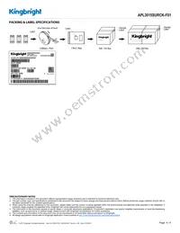 APL3015SURCK-F01 Datasheet Page 4