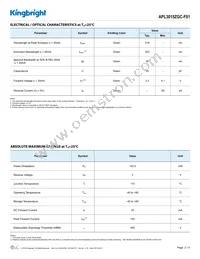 APL3015ZGC-F01 Datasheet Page 2