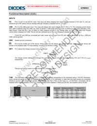 APM8601FB-7 Datasheet Page 9