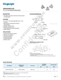 APPA3010SF4C-P22 Datasheet Cover