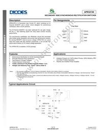 APR34150MTR-G1 Datasheet Cover