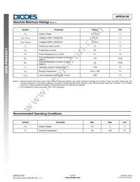 APR34150MTR-G1 Datasheet Page 3