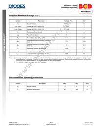 APR3415BMTR-G1 Datasheet Page 3