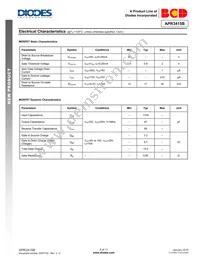 APR3415BMTR-G1 Datasheet Page 5