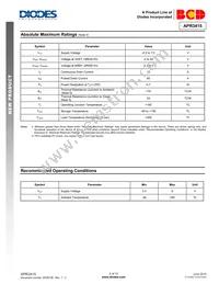 APR3415CMTR-G1 Datasheet Page 3