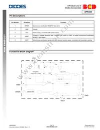 APR343KTR-G1 Datasheet Page 2