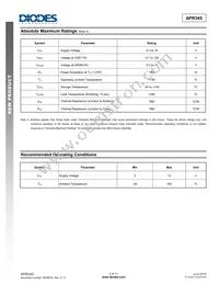 APR345K6TR-G1 Datasheet Page 3