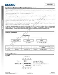 APR34709SP-13 Datasheet Page 8