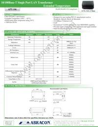 APT-106-T Datasheet Cover