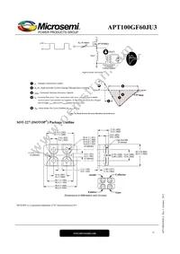 APT100GF60JU3 Datasheet Page 9