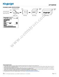 APT1608PGW Datasheet Page 4