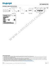 APT1608SF4C-PRV Datasheet Page 4