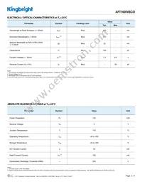 APT1608VBC/D Datasheet Page 2