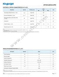 APT2012LSECK/J3-PRV Datasheet Page 2