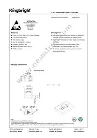 APT2012MGC Datasheet Cover