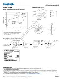 APTB1612LVBDSYKJ3C Datasheet Page 4