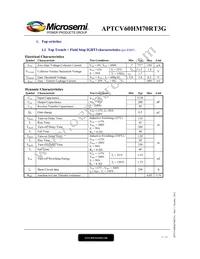 APTCV60HM70RT3G Datasheet Page 2