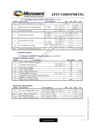 APTCV60HM70RT3G Datasheet Page 3