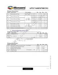 APTCV60HM70RT3G Datasheet Page 5