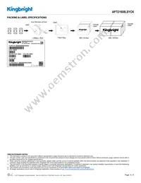 APTD1608LSYCK Datasheet Page 4