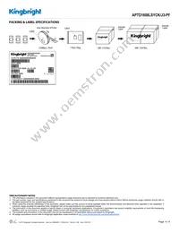 APTD1608LSYCK/J3-PF Datasheet Page 4