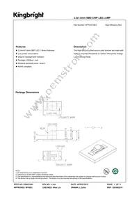APTD3216EC Datasheet Cover
