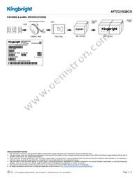 APTD3216QBC/D Datasheet Page 4