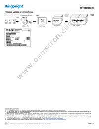 APTD3216SECK Datasheet Page 4