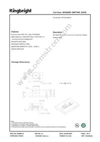 APTD3216SF4C Datasheet Cover