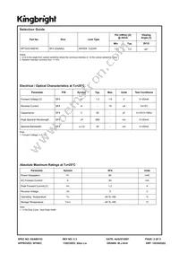 APTD3216SF4C Datasheet Page 2