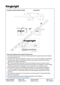 APTD3216YC Datasheet Page 5